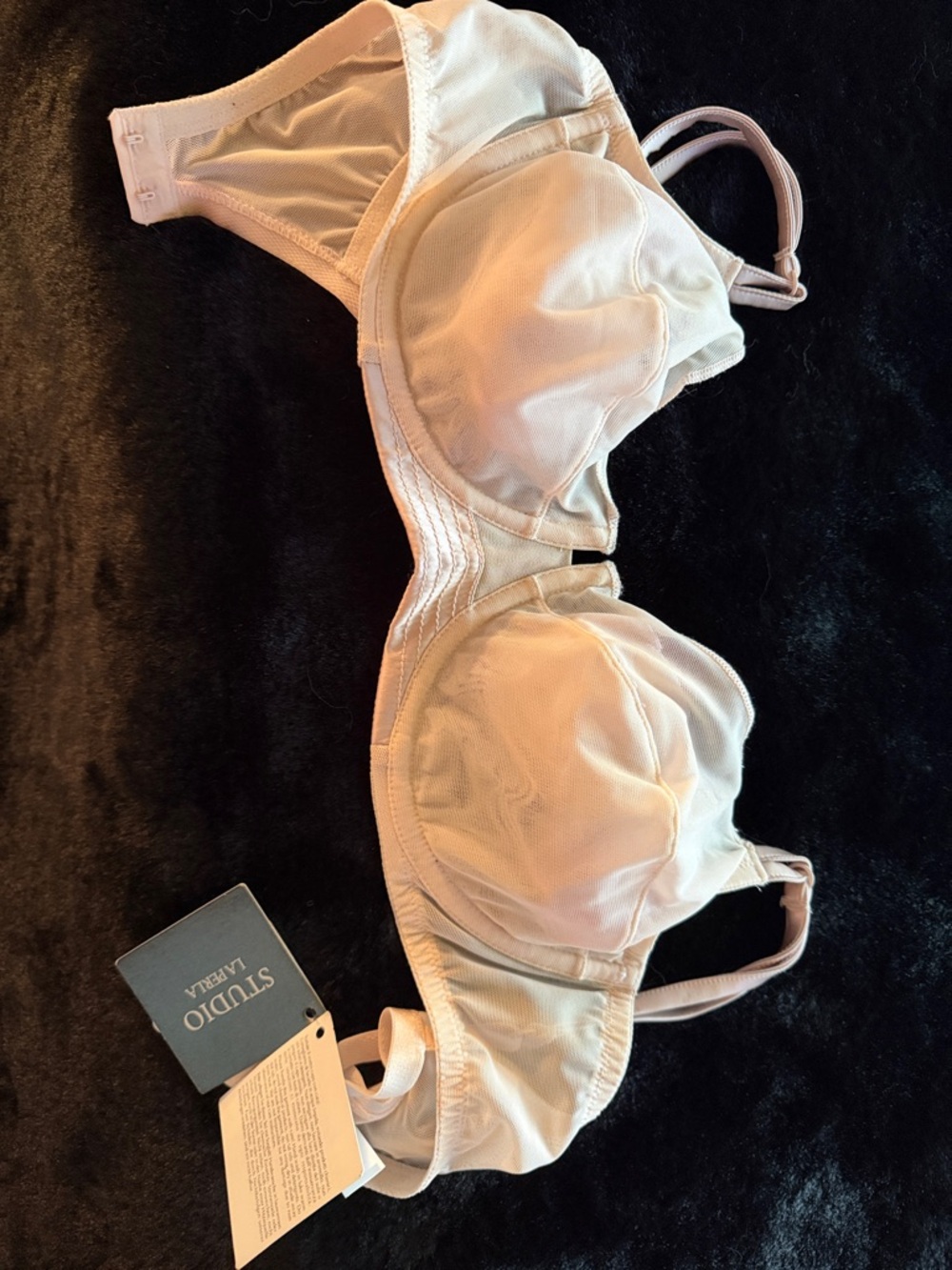 La Perla Cream Underwire Balconette Bra